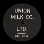 Canada, Union Milk Co. Ltd., 1 quart, homo milk <br />