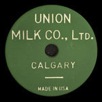 Canada, Union Milk Co. Ltd., 1 quart, Jersey milk <br />