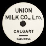 Canada, Union Milk Co. Ltd., 1 quart, skim milk <br />