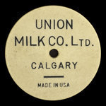 Canada, Union Milk Co. Ltd., 1 pint, creamee <br />