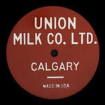 Canada, Union Milk Co. Ltd., 1/2 gallon, homo milk <br />