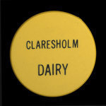 Canada, Claresholm Dairy, 1 quart, homo milk <br /> 1969