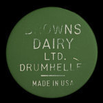 Canada, Browns Dairy Ltd., 1 quart, milk <br /> November 1959