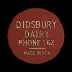 Canada, Didsbury Dairy, 1 quart, milk <br /> November 1959