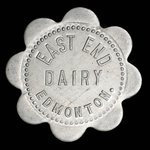Canada, East End Dairy, 1 pint, milk <br /> 1913