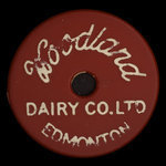 Canada, Woodland Dairy Co. Ltd., 1 quart, homo milk <br /> 1948