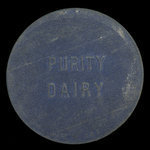 Canada, Purity Dairy, 1 quart, standard milk <br /> 1949
