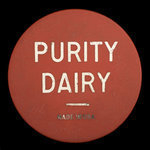 Canada, Purity Dairy, 1 quart, homo milk <br /> 1970