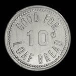 Canada, Louis Schorn, 1 loaf, 10 cents, bread <br /> 1913