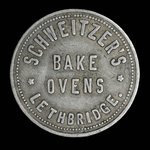 Canada, Schweitzer's Bake Ovens, 1 loaf, bread <br /> 1944