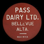 Canada, Pass Dairy Ltd., 1 quart, homo milk <br />