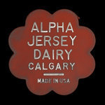 Canada, Alpha Jersey Dairy, 1 quart, 2% milk <br /> 1967