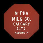 Canada, Alpha Milk Co., 1 pouch pack, 2 quarts, 2% milk <br />