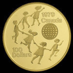 Canada, Elizabeth II, 100 dollars <br /> 1979