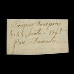Canada, Pierre Dumoulin, 2 loaves, bread <br /> July 4, 1795