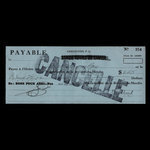 Canada, Corporation of Rivière-du-Moulin, 2 dollars, 25 cents <br /> March 31, 1934