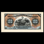 Canada, Canadian Bank of Commerce, 100 dollars <br /> January 8, 1907