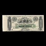 Canada, Bank of New Brunswick, 2 dollars <br /> September 1, 1868