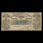 Canada, Bank of British North America, 2 dollars <br /> January 1, 1856