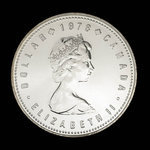 Canada, Elizabeth II, 1 dollar <br /> 1978