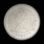 Canada, Elizabeth II, 1 dollar <br /> 1982