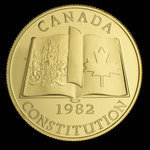 Canada, Elizabeth II, 100 dollars <br /> 1982