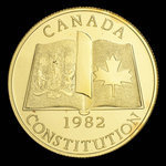 Canada, Elizabeth II, 100 dollars <br /> 1982