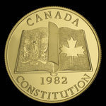 Canada, Elizabeth II, 100 dollars : 1982