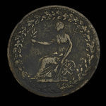 Canada, unknown, 1/2 penny <br /> 1814