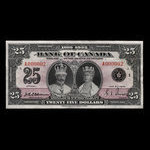 Canada, Bank of Canada, 25 dollars <br /> May 6, 1935