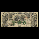 Canada, Bank of Montreal, 2 dollars <br /> January 1, 1849