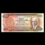 Canada, Bank of Canada, 100 dollars <br /> 1975