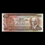 Canada, Bank of Canada, 100 dollars <br /> 1975