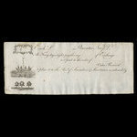 Canada, Saunders & Sweetman, no denomination <br /> 1808