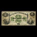 Canada, Canadian Bank of Commerce, 2 dollars <br /> May 1, 1867