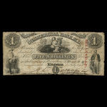 Canada, Commercial Bank of the Midland District, 1 dollar <br /> July 1, 1848