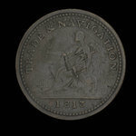 Canada, unknown, 1 farthing <br /> 1813