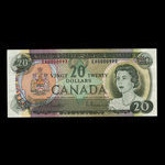 Canada, Bank of Canada, 20 dollars <br /> 1969