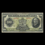 Canada, Royal Bank of Canada, 100 dollars <br /> January 3, 1927