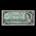 Canada, Bank of Canada, 1 dollar : 1967