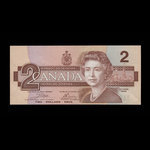 Canada, Bank of Canada, 2 dollars <br /> 1986