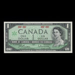 Canada, Bank of Canada, 1 dollar <br /> 1967