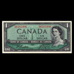Canada, Bank of Canada, 1 dollar <br /> 1954