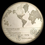 Canada, Elizabeth II, 10 dollars <br /> 1973
