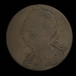 Canada, unknown, 1/2 penny <br /> 1838