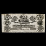 Canada, Bank of British North America, 2 dollars <br /> 1859