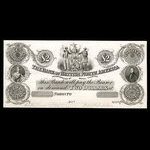Canada, Bank of British North America, 2 dollars <br /> 1857