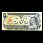 Canada, Bank of Canada, 1 dollar <br /> 1973