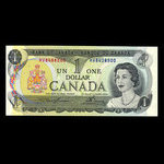 Canada, Bank of Canada, 1 dollar <br /> 1973