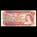 Canada, Bank of Canada, 2 dollars <br /> 1974